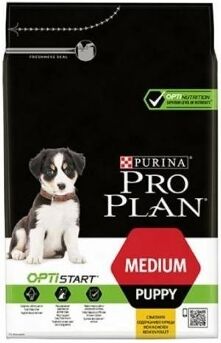 Purina Ração para Cães Pro Plan (12Kg - Seca - Porte Médio - Sabor: Frango)