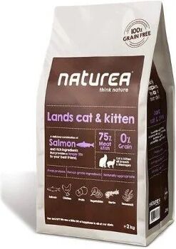 Naturea Ração para Gatos Lands Cat & Kitten (7 kg - Seca - Adulto - Sabor: Salmão)