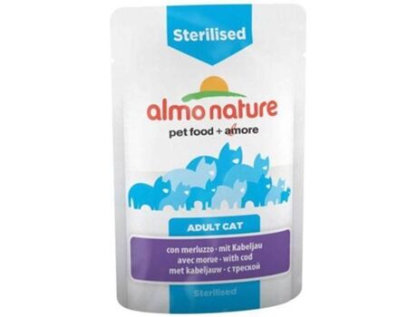 Almo Nature Ração para Gatos 124942 (70 g - Húmida)