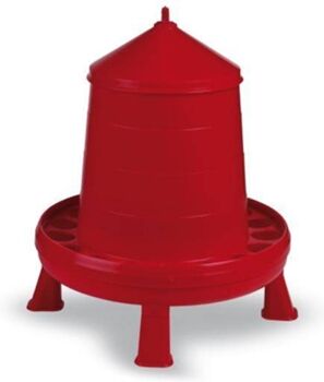 Gaun Comedouro para Aves 126559 (Vermelho - 8 Kg - 37 x 45 x 13.5 cm - Plástico)