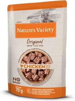 Nature'S Variety Ração para Gatos (70 g - Húmida - Adulto - Sabor: Frango)