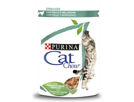 Cat Chow Ração para Gatos (85g - Húmida - Sabor: Frango)