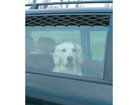 Trixie Grade de Ventilação de Automóvel para Cães (Preto - 30-110cm - Plástico)
