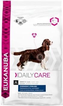 Eukanuba Ração para Cães Daily Care Overweight Sterilized (2.5 Kg)