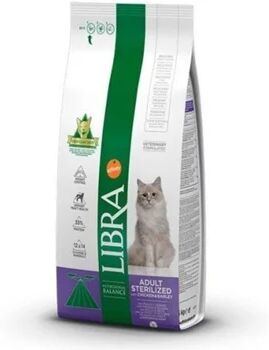 Libra Ração para Gatos (3Kg - Seca - Adulto - Castrados - Sabor: Frango)