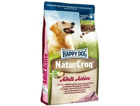 Happy Dog Ração para Cães Naturcroq Active High Energy Level (15 Kg - Seca)