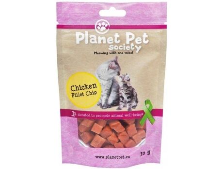 Planet Pet Snack para Gatos (30g - Sabor: Frango)