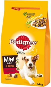 Pedigree Ração para Cães (1.4Kg - Sabor: Vaca)