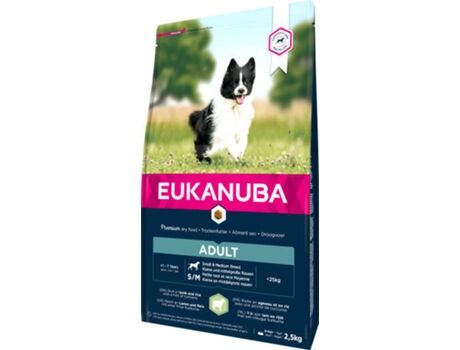 Eukanuba Ração para Cães Adult Small And Raças Médias (2.5 Kg)