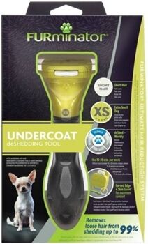 Furminator Máquina de Tosquia para Cães Undercoat Pêlo Curto Tamanho XS