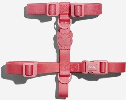 Zee.Dog Arnês para Cães NeoPro Bubblegum (Rosa - 42-69 cm - Borracha PVC - M - Porte Médio e Grande)