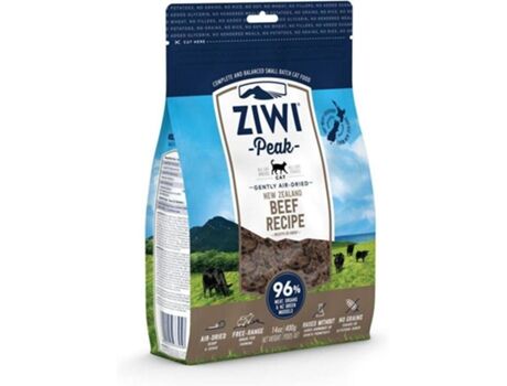 Ziwi Peak Comida para Gatos Cat Gently Air-Dried Beef (400 g - Húmida - Todas as Idades - Carne)
