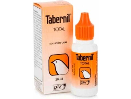 Tabernil Complemento Alimentar para Canários, Periquitos e Pombos Total (20ml)