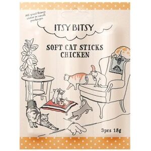 ItsyBitsy Cat Sticks Kyckling