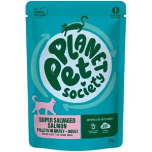 Planet Pet Society Cat Adult Super Salvaged Salmon 85 g