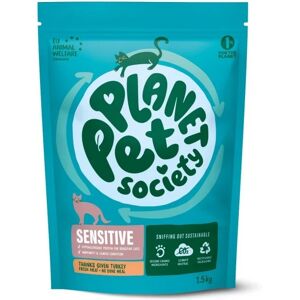 Planet Pet Society Cat Sensitive Thanks Given Turkey (1,5 kg)