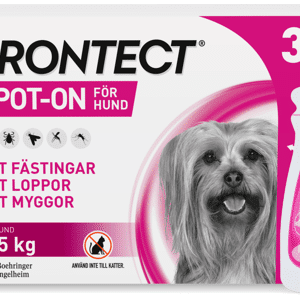 Frontect spot-on hund XS 2-5 kg 3 x 0,5 ml