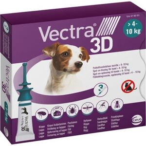 Vectra 3D 4-10 kg 3 x 1,6 ml