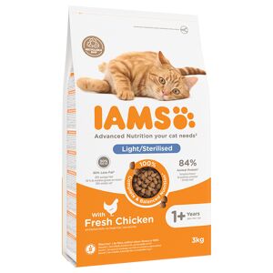 3kg  IAMS Advanced Nutrition Sterilised Cat med kyckling torrfoder katt