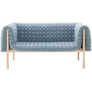 Ligne Roset - Ruché Medium Settee, Natural Beech, Fabric Cat. D, Harald 3 Elephant 4181 - Soffor