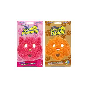 Scrub Daddy   Scrub Mommy Cat & Dog Edition   2-pack