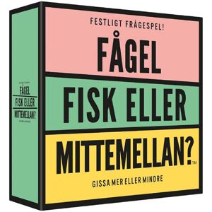 Fisk, Fågel Eller Mittemellan Frågespel