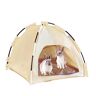 Retorno Bärbart tält för katter Hundtält Vikbart och tvättbart för katter   42 * 42 * 38 CM Valp Tipi Cat Säng Tvättbar hund Tipi Katt, Hund Retur