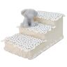 MAVIFE Pet Steps 3 Steps Dog Steps Med Avtagbart Lock Pet Steps For Små Hundar Att Komma I Säng (Color : Beige, S : 65 * 40 * 39cm)