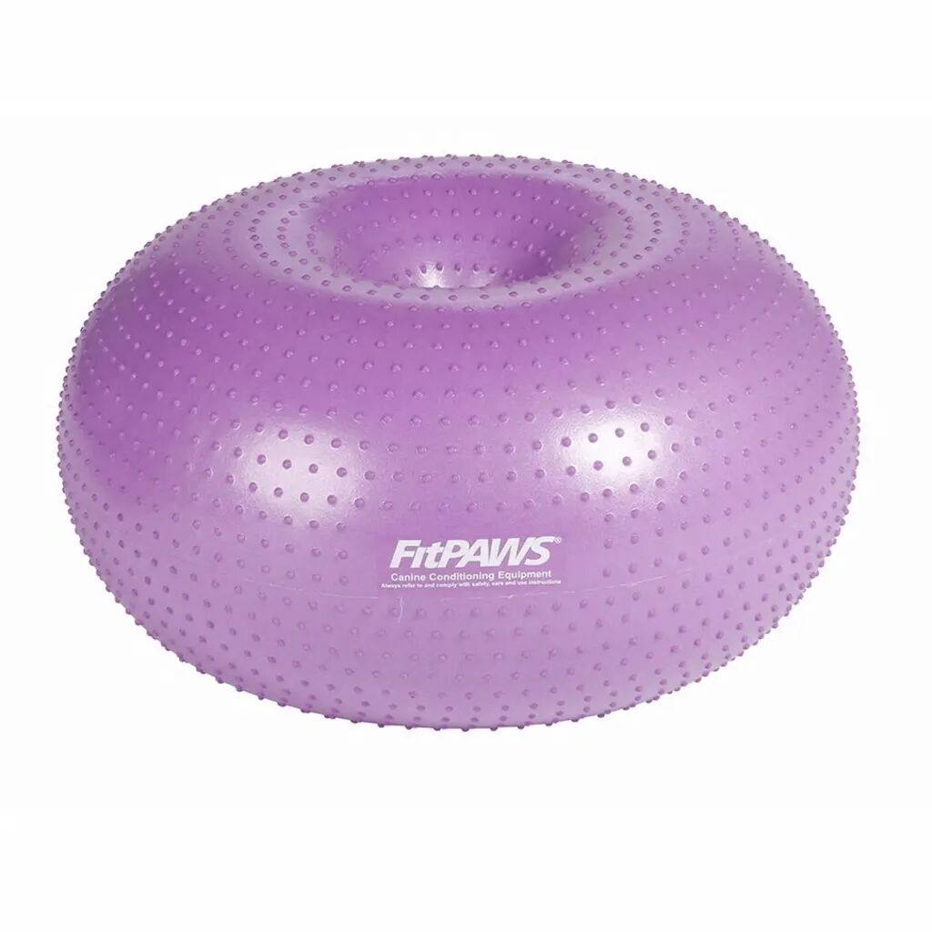 FitPAWS Balančná lopta pre domáce zviera TRAX Donut fialová 55 cm