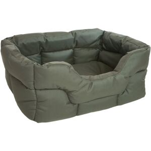 Archie & Oscar Decimus Heavy Duty Softee Pet Bed green 27.0 H x 60.0 W x 75.0 D cm