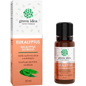 Green Idea Eukalyptus 100% essential oil for normal function of the breathing system 10 ml