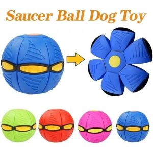 EALLC (no lights, Pink) 2023 New Pet Toy Flying Saucer Ball  Flying Saucer Ball Dog To