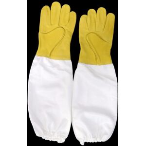 Happy Farm 1 set Gloves with Protective Sleeves ventilated Professional Anti Bee for Apiculture Beekeeper