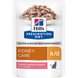 Hill's Prescription Diet Feline k/d Kidney Care - Saver Pack: 24 x 85g Salmon