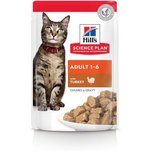 Hill's Science Plan Adult Pouches - Turkey (12 x 85g)