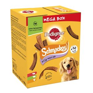 Pedigree Schmackos - Mega Box: Multi Mix (110 Snacks)