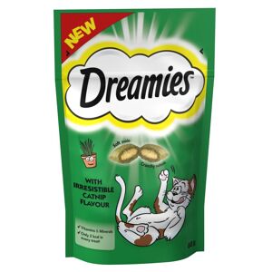 Dreamies Cat Treats 60g - Saver Pack: 8 x with Catnip