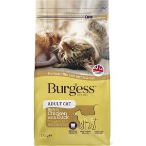 Burgess Adult Cat Rich in Chicken with Duck - 1.5kg