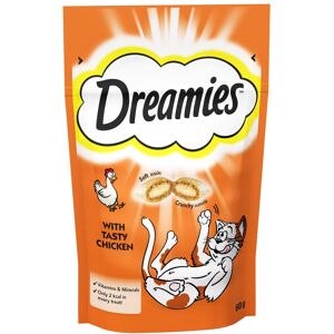 Dreamies Cat Treats 60g - Saver Pack: 8 x with Chicken