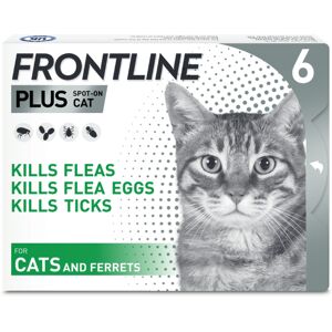 FRONTLINE® Plus Spot On for Cats - 6 pipettes x 0.5ml