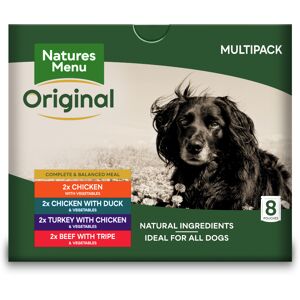 Natures Menu Dog Pouches Multipack - 8 x 300g