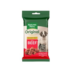 Natures Menu Original Dog Treats with Beef - Saver Pack: 3 x 60g