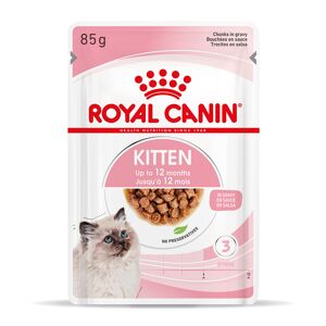 Royal Canin Kitten in Gravy - Saver Pack: 48 x 85g