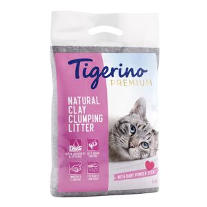 Tigerino Premium Cat Litter - Baby Powder Scent - 6kg