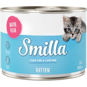 Smilla Kitten Saver Pack 12 x 200g - with Veal