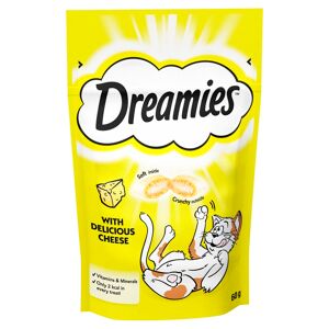 Dreamies Cat Treats 60g - Saver Pack: 8 x with Cheese