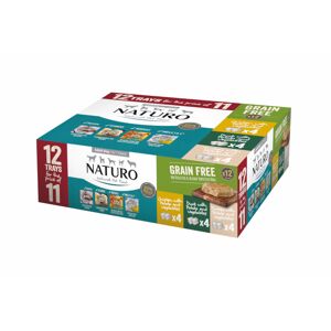 Naturo Adult Grain Free Trays - Poultry Selection - 12 x 400g