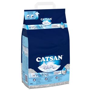 Catsan Hygiene Plus Cat Litter - Economy Pack: 2 x 20l