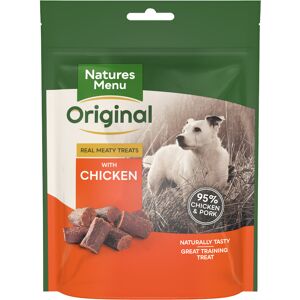 Natures Menu Original Meaty Treats Chicken - Mega Pack: 3 x 120g