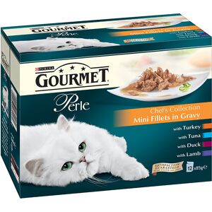 Gourmet Perle Pouches Mixed Pack - Saver Pack: Chef’s Collection in Gravy (24 x 85g)